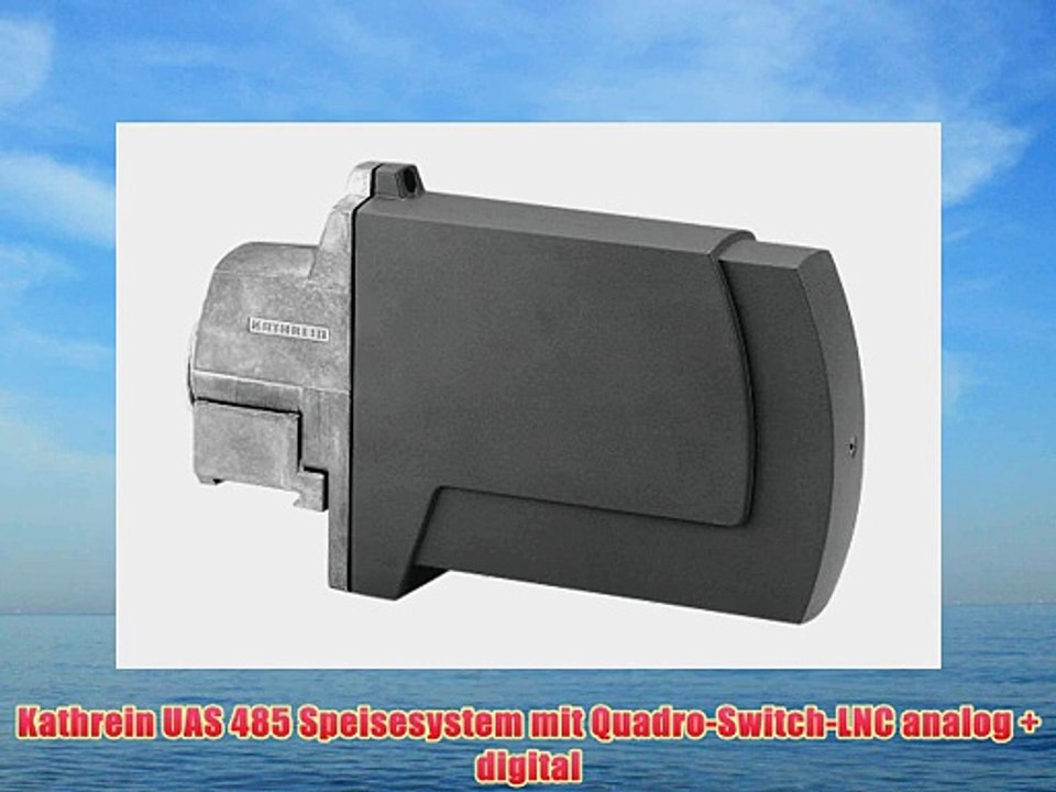 Kathrein UAS 485 Speisesystem mit Quadro-Switch-LNC analog   digital