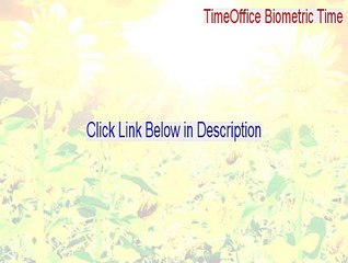 TimeOffice Biometric Time & attendance Keygen - Free Download