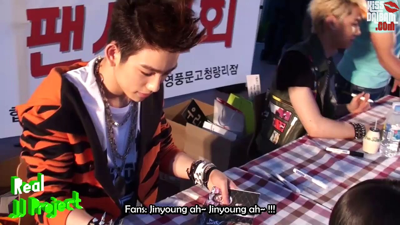 [ENGSUB] 120612 Real JJ E02 - Autograph Party for Fans