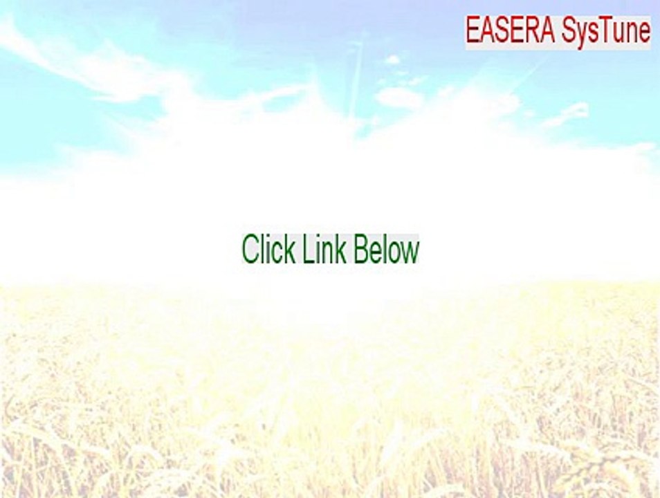 EASERA SysTune Serial (Free Download 2015)