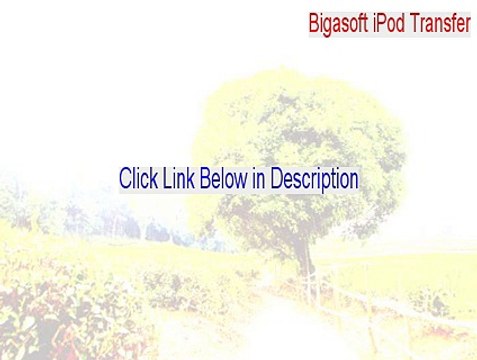 Bigasoft iPod Transfer Key Gen [bigasoft ipod transfer license name and code 2015]