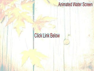 Animated Water Screen Crack (Instant Download 2015)