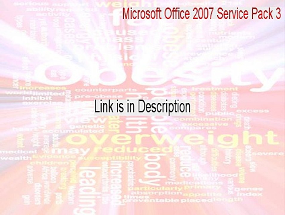Microsoft Office 2007 Service Pack 3 Download Free - Instant Download [2015]