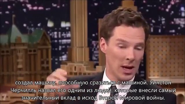 Benedict Cumberbatch on Jimmy Fallon November 17th 2014 Full Interview (subs)