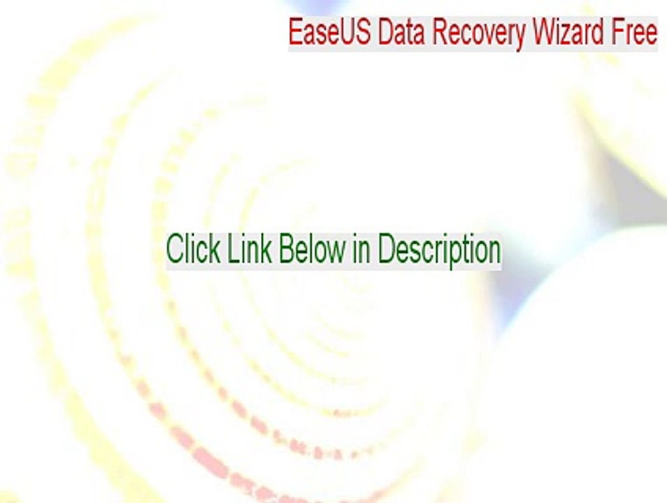 EaseUS Data Recovery Wizard Free Download [Legit Download]