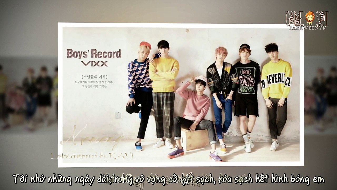 [FMV+Vietsub] VIXX - Memory