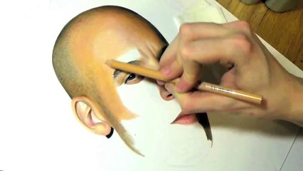 Drawing Vin Diesel