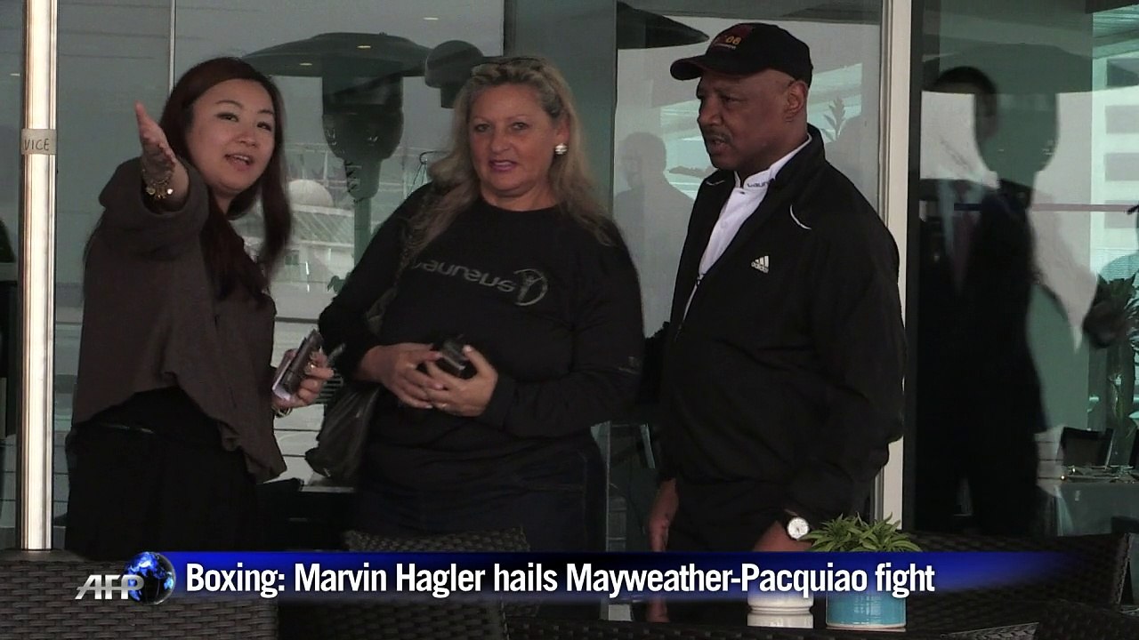 Boxing legend Hagler hails Mayweather-Pacquiao fight
