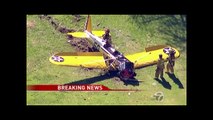 Harrison Ford Plane Crash Into L.A. Golf Course. Harrison Ford Critical Condition