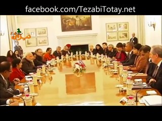 Moodi And Obama In Meeting   Punjabi Dubbing