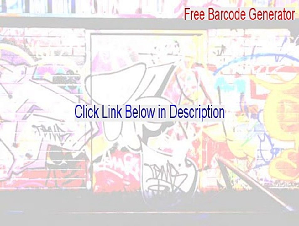 Free Barcode Generator Full Download [free barcode generator software download 2015]