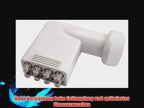 Triax CS 408 OS Octo LNB mit Multischalter f?r 8 Teilnehmer
