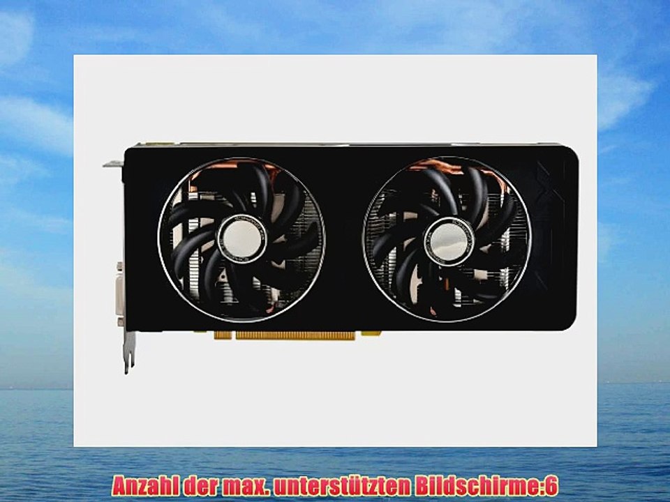 XFX R9-270X-CDBC GRA PCX  DD R9 270X NVIDIA Grafikkarte (PCI-e 2GB GDDR5 Speicher HDMI DVI