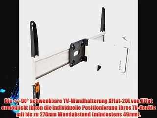 XFlat TV-Wandhalterung 81 - 127cm (32-50 Zoll) bis zu 35kg