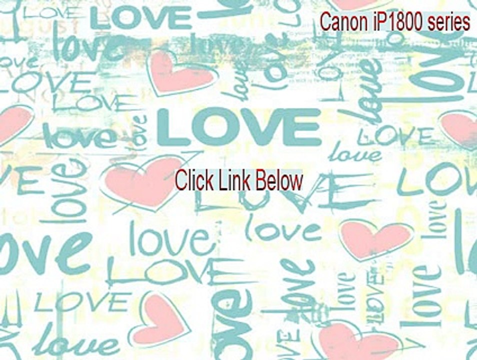 Canon iP1800 series Key Gen [Legit Download]