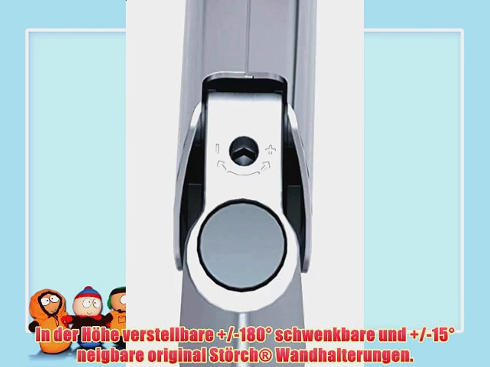 H?henverstellbare TV Wandhalterung mit 55 bis 580 mm Wandabstand und 20Kg Tragkraft f?r alle