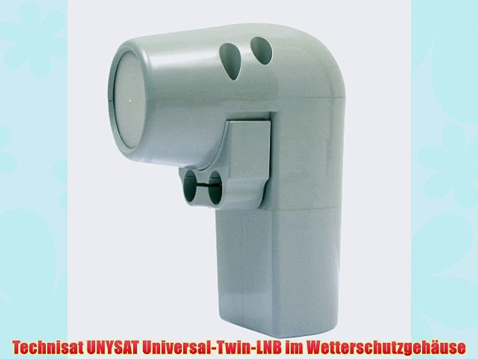 Technisat UNYSAT Universal-Twin-LNB im Wetterschutzgeh?use