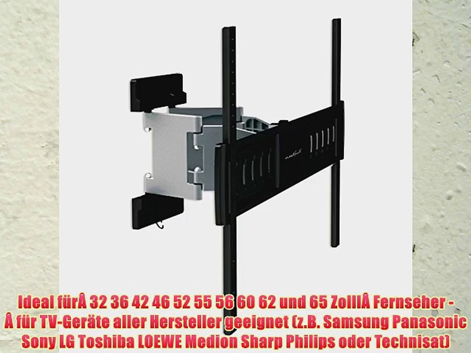Sentivus TV Wandhalterung (SW-MWH-65) - neigbar schwenkbar ausziehbar - f?r Fernseher bis 65'