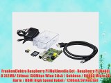 FrankenElektro Raspberry Pi Multimedia Set - Raspberry Pi Model B 512MB/ Edimax 150Mbps Wlan