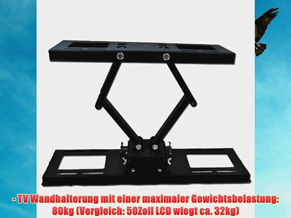 Systafex ? LCD LED 3D Plasma Wandhalterung Halter Schwenkbar (80-177 cm)32-70 Zoll Universal