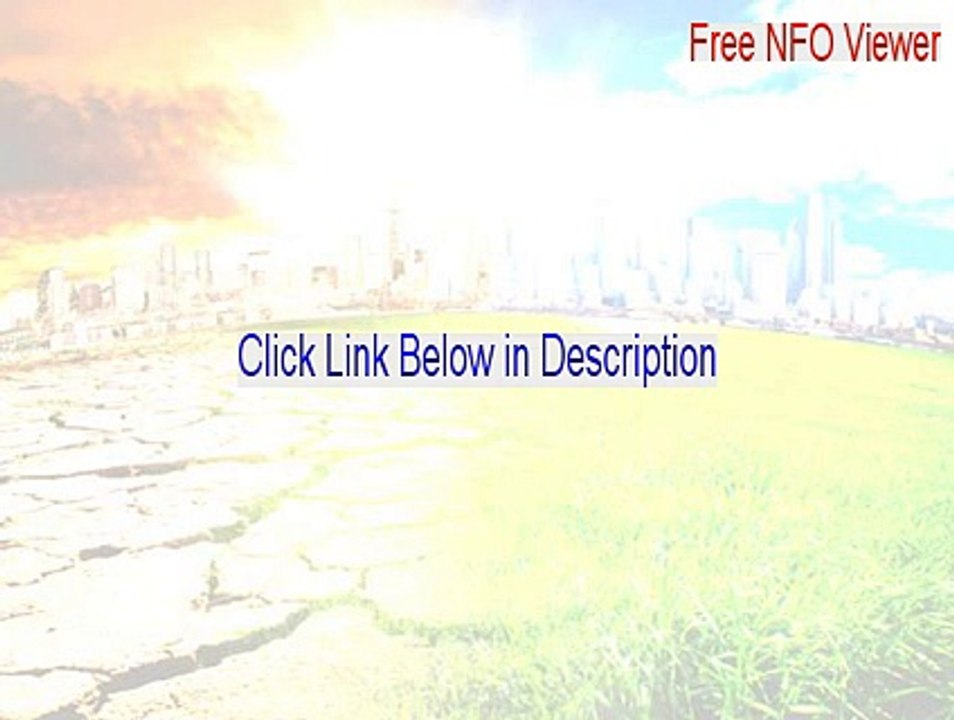 Free NFO Viewer Free Download (Free Download 2015)