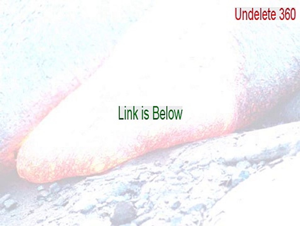 Undelete 360 Key Gen [Free Download]