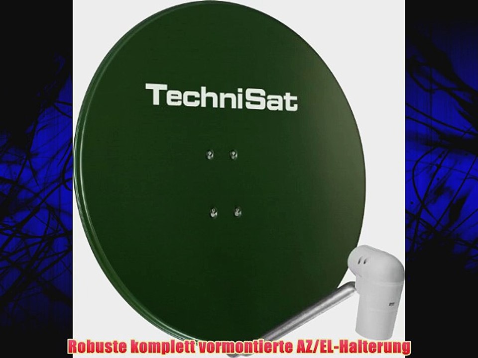 TechniSat SATMAN 850 plus und UNYSAT-Quatro-Switch-LNB gr?n