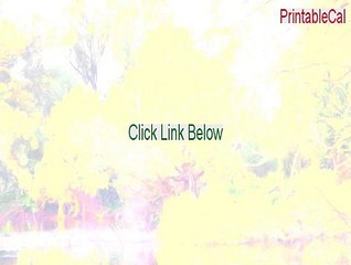 PrintableCal Serial - Download Here 2015