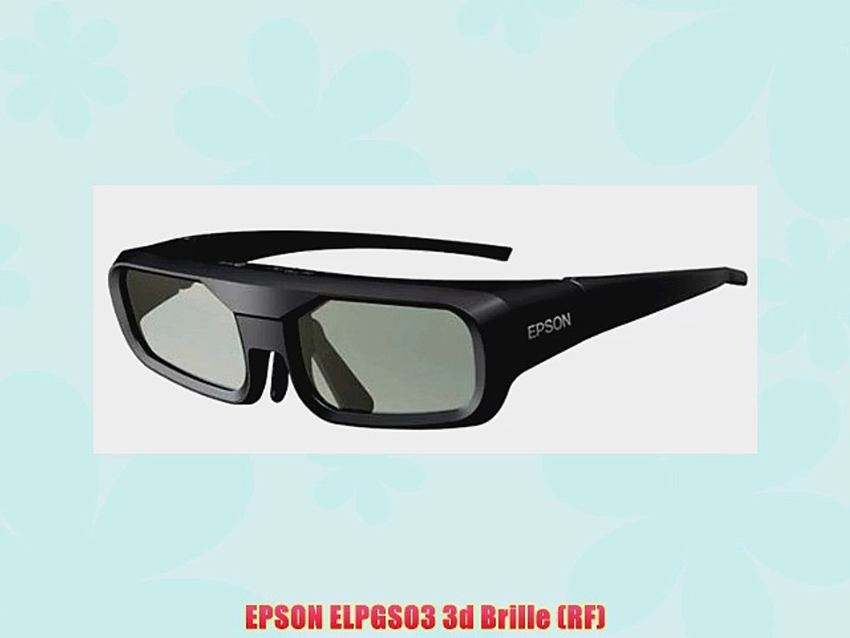 EPSON ELPGS03 3d Brille (RF)