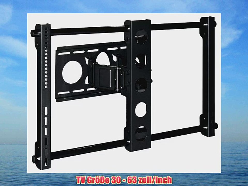 Cabstone LCD Plasma TV Wandhalter EASYSCOPE XL (76-160 cm VESA maximum 800x400) schwarz