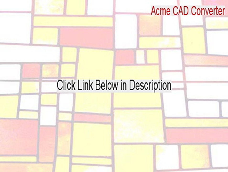 Acme CAD Converter Full Download [Free Download]