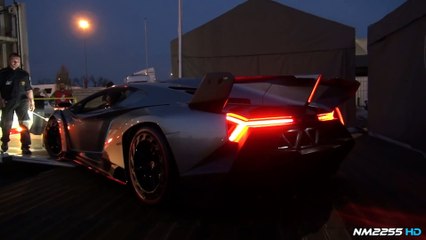 Lamborghini Veneno SOUND - Start Up and REVS!!