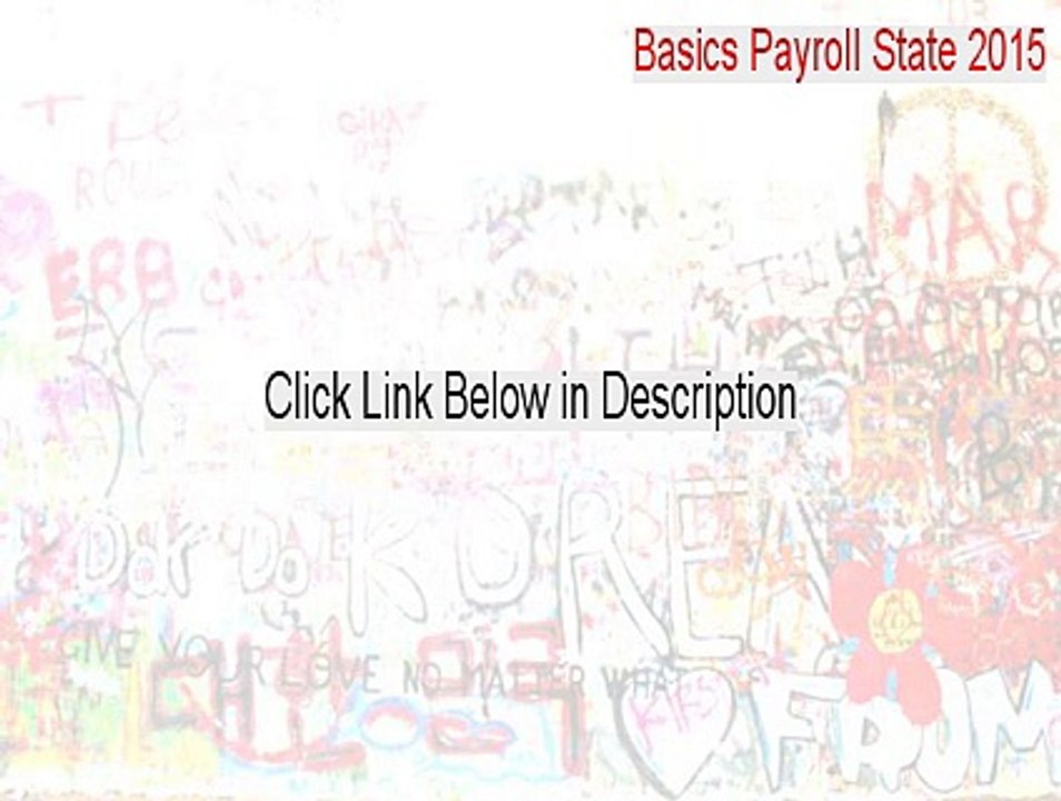 Basics Payroll State 2015 Download Free (Download Now)