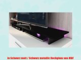 TV Aufsatz Monitorerh?hung Game in Schwarz / Schwarz metallic Hochglanz