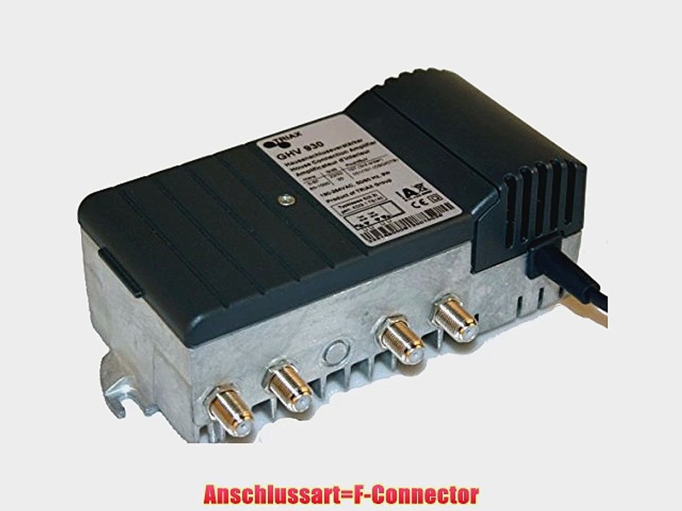 Triax Verst?rker 40dB GHV 940 aktiver R?ckkanal BK-Verst?rker 5702663231665