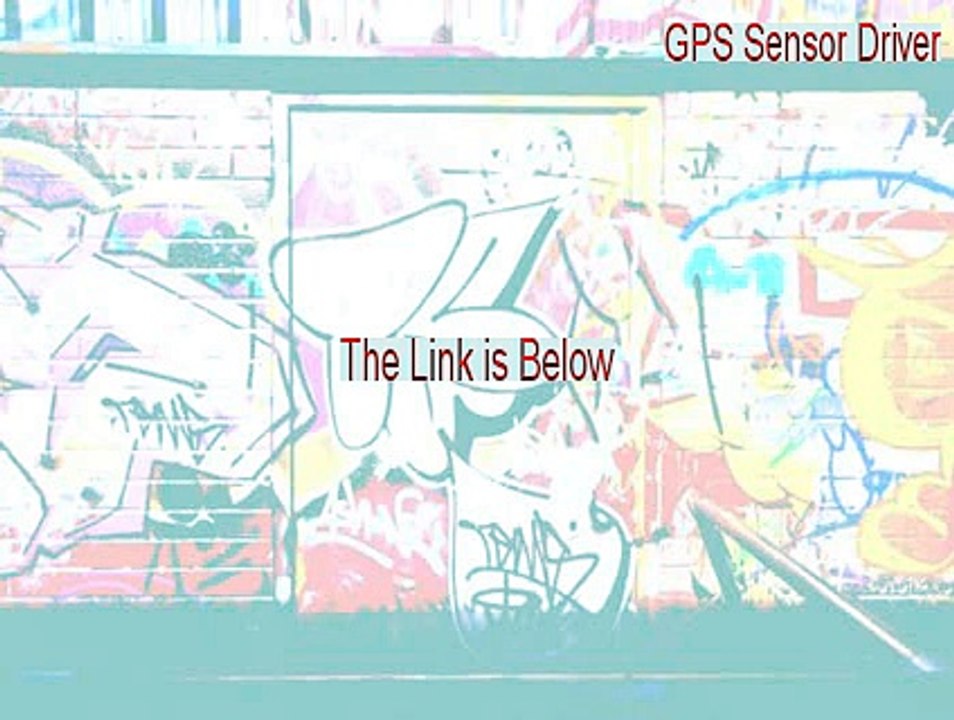 GPS Sensor Driver (64-bit) Cracked [Download Now 2015]