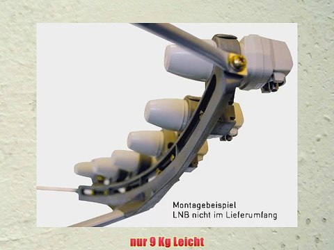 Visiosat BIG-BISATMulti-LNB Antenne grau