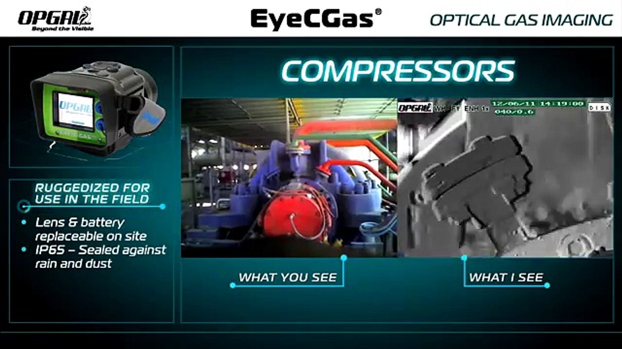 GAS CAMERA EYE-C-GAS Opgal |#GASCAMERAEYE-C-GASOpgal