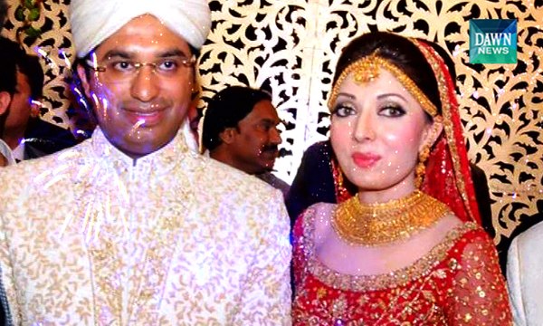 Sharmila and Hasham tie the knot