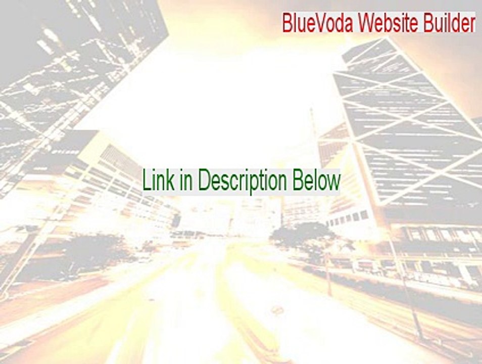BlueVoda Website Builder Download Free (Download Now)