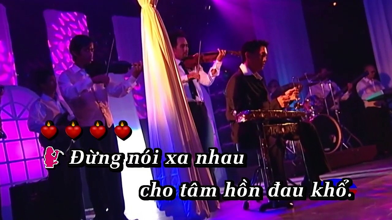 [Karaoke] Liên Khúc : Đừng Nói Xa Nhau & Con Đường Xưa Em Đi - Tuấn Vũ, Mỹ Huyền (Full Beat)