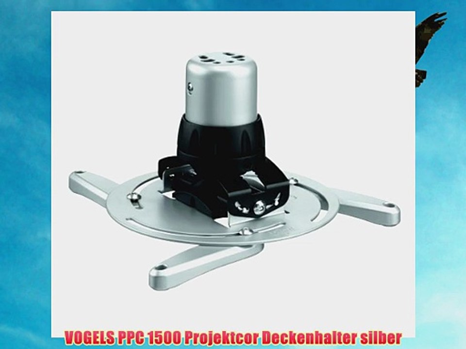 VOGELS PPC 1500 Projektcor Deckenhalter silber