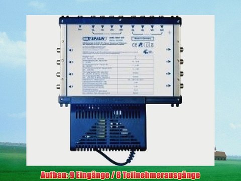 Spaun SMS 9807 NF 9/8 Sat-Kompakt-Multischalter (8 Teilnehmer)