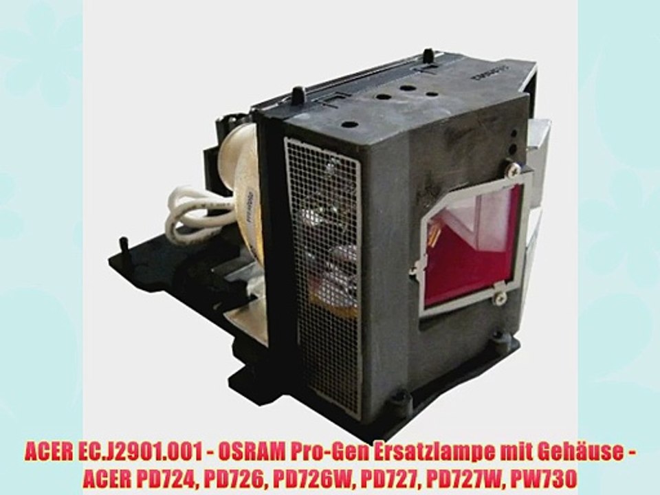 ACER EC.J2901.001 - OSRAM Pro-Gen Ersatzlampe mit Geh?use - ACER PD724 PD726 PD726W PD727 PD727W