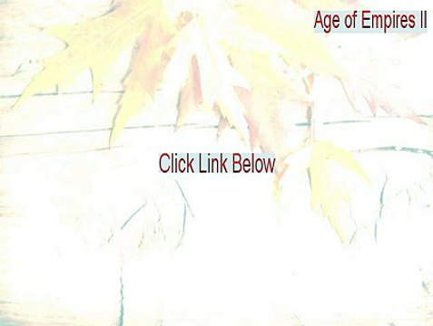 Age of Empires II: The Conquerors Expansion patch Serial [age of empires ii hd]