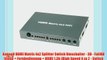 KanaaN HDMI Matrix 4x2 Splitter Switch Umschalter - 3D - FullHD 1080p   Fernbedienung   HDMI