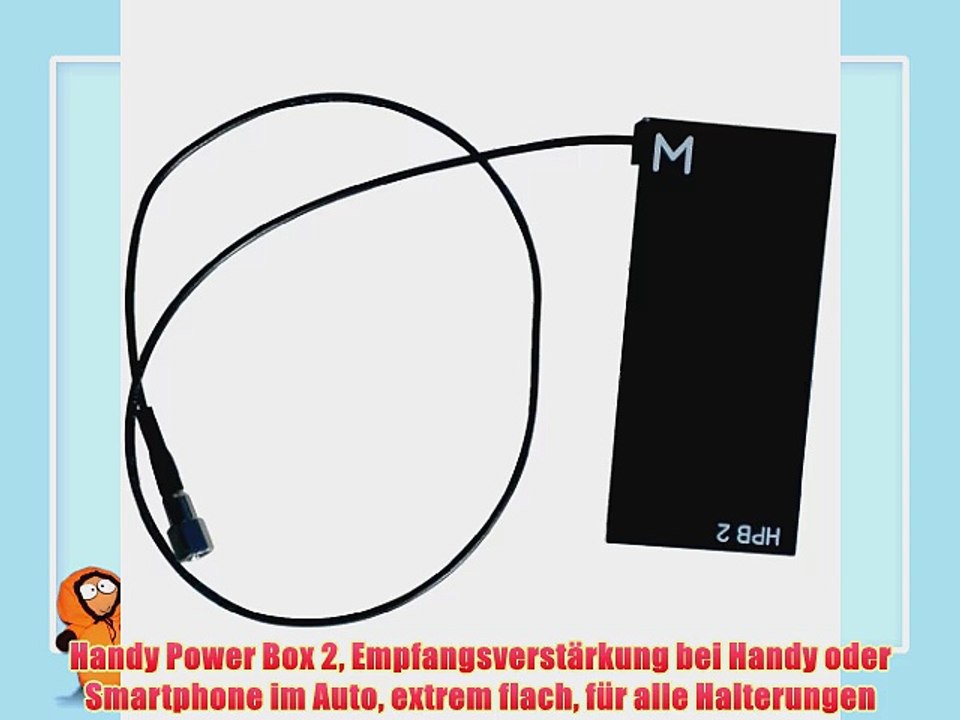 Handy Power Box 2 Empfangsverst?rkung bei Handy oder Smartphone im Auto extrem flach f?r alle