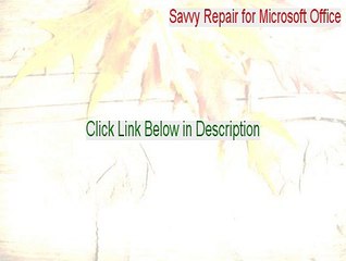 Savvy Repair for Microsoft Office Free Download (savvy repair for microsoft office download 2015)