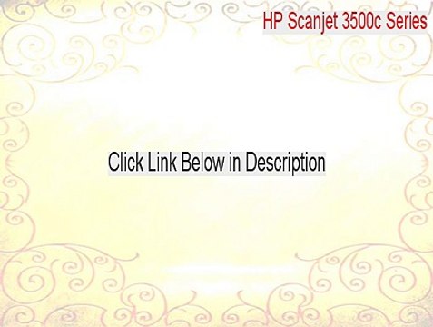 HP Scanjet 3500c Series Download - Legit Download 2015