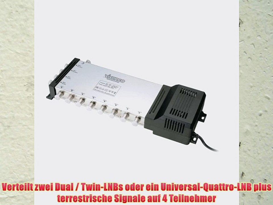 Vivanco SAT Multischalter 5/8 digital